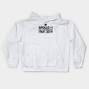 Apollo 11 Moon Landing 50th Anniversary Kids Hoodie